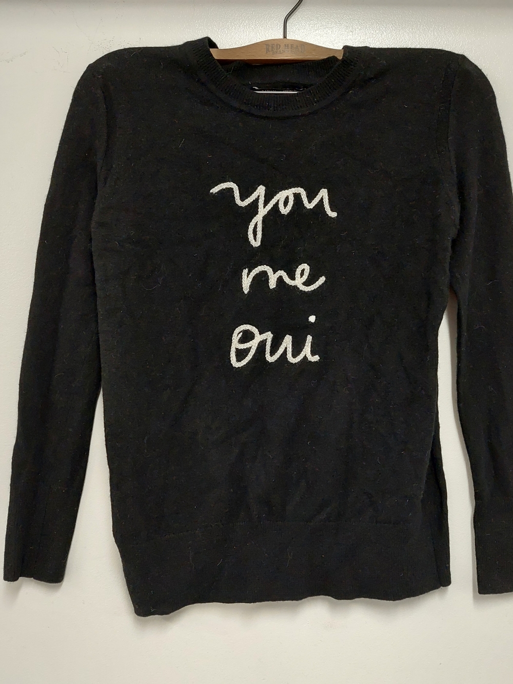 Banana Republic Black Crewneck Sweater
